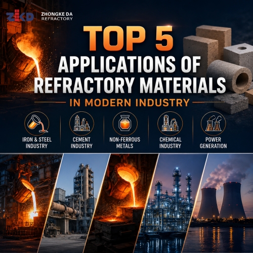 Top 5 Applications of Refractory Materials in Modern Industry