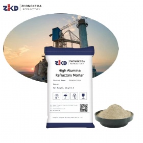 High Alumina Refractory Mortar | Heat Resistant Mortar for High Alumina Bricks